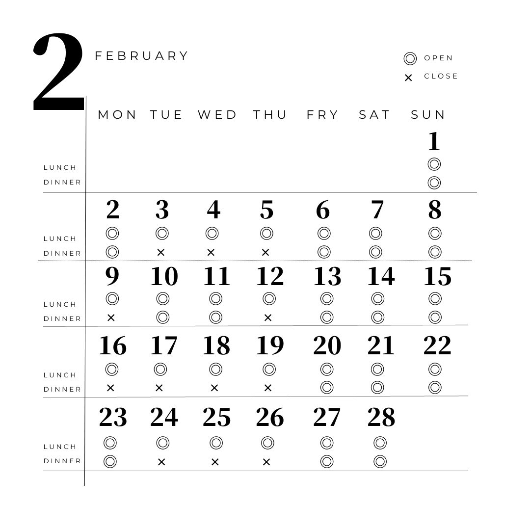 2月営業時間のお知らせ】ご来館をお待ち申し上げております | ヴェルデュザステーキ都